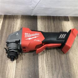 AS-IS Milwaukee  FUEL 18V Lithium-Ion Brushless Cordless 4-1/2 in./5 in. Grinder w/Paddle Switch (Tool-Only)