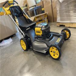 AS-IS - DeWalt FLEXVOLT 2x60V MAX 21 in. Cordless Battery Powered Self Propelled Lawn Mower Kit