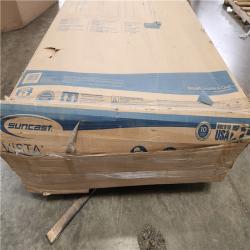 Phoenix NEW Suncast Vista 7 ft. W x 7 ft. D Plastic Resin Storage Shed with Floor (50 sq. ft.) in Colonnade (Beige)