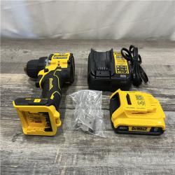 AS-IS DEWALT Atomic 20V Lithium-Ion Cordless Compact 1/2 in. Drill/Driver Kit
