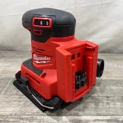 AS-IS Milwaukee 18V Lithium-Ion Cordless 1/4 in. Sheet Sander (Tool-Only)