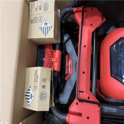 AS-IS Milwaukee M18 FUEL Brushless Cordless 21 in. Walk Behind Dual Battery Self-Propelled Mower W/(2) 12.0Ah Battery and Rapid Charger