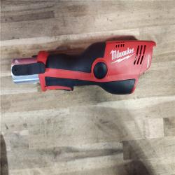 HOUSTON LOCATION - AS-IS MILWAUKEE 12-Volt Lithium-Ion Force Logic Cordless Press Tool Kit (3 Jaws Included) with Two 1.5 Ah Battery and Hard Case