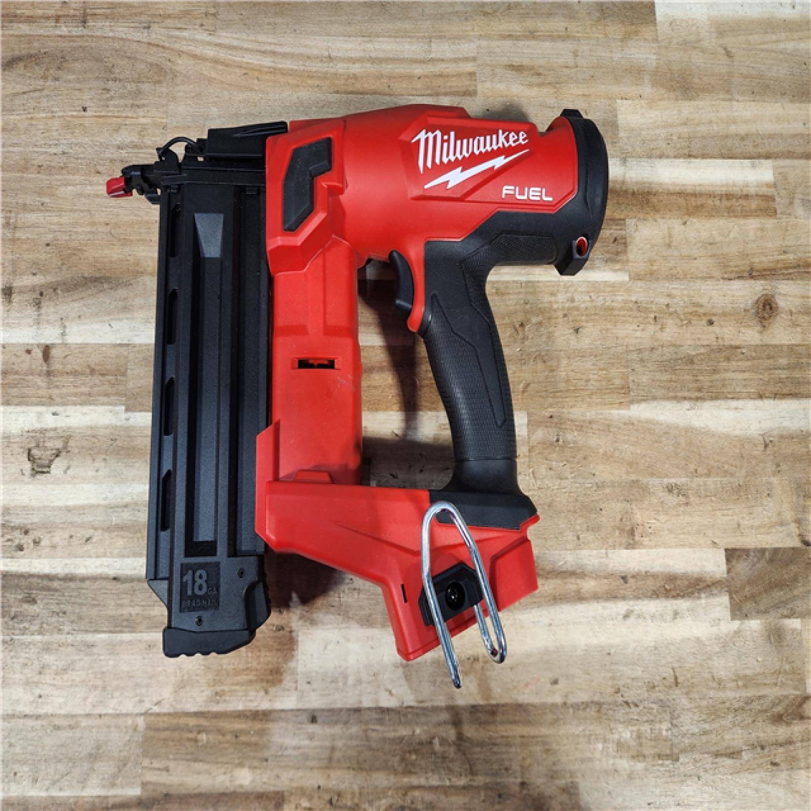 HOUSTON LOCATION - AS-IS (APPEARS LIKE NEW) Milwaukee  FUEL 18-Volt Lithium-Ion Brushless Cordless Gen II 18-Gauge Brad Nailer (Tool-Only)