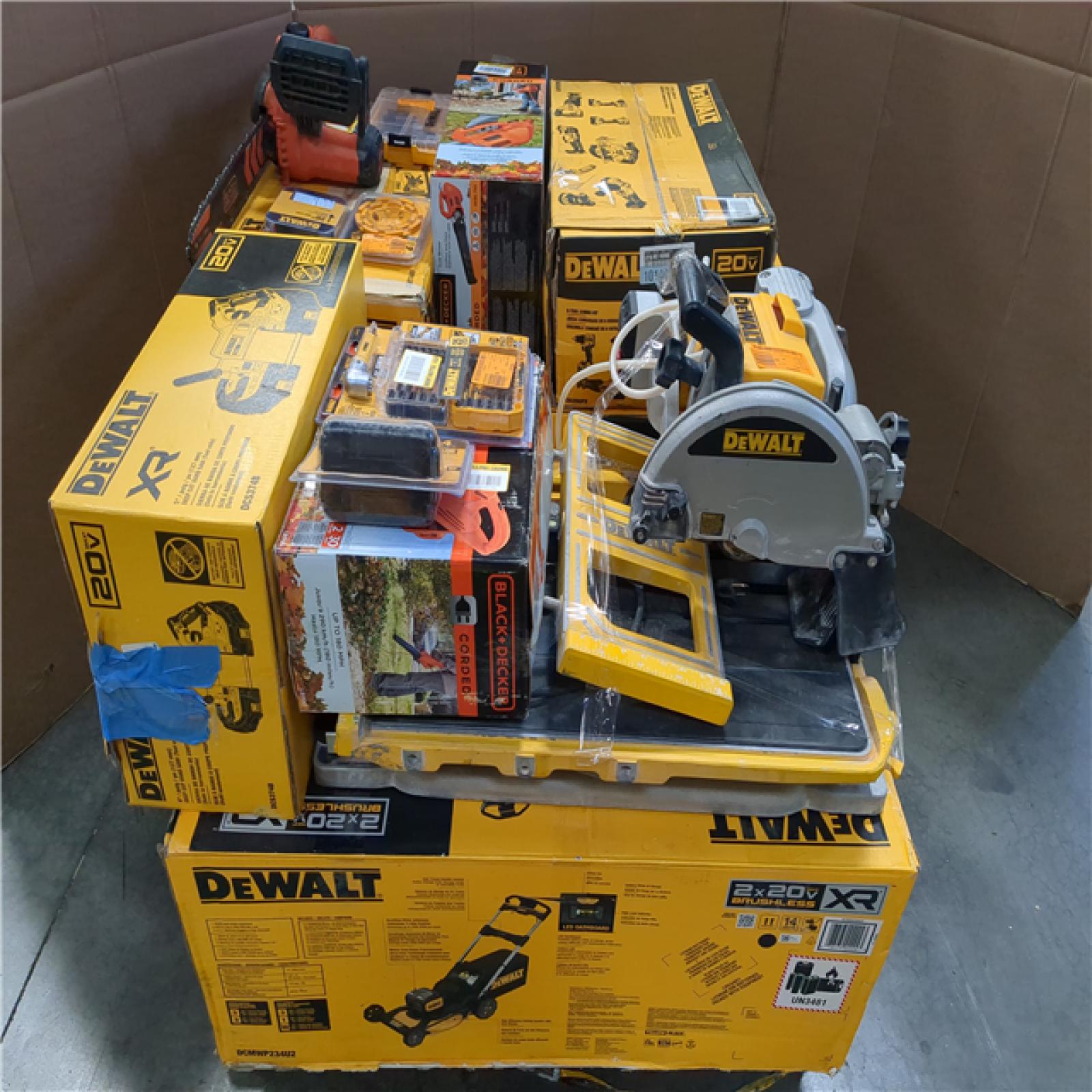 CALIFORNIA AS-IS TOOL PALLET