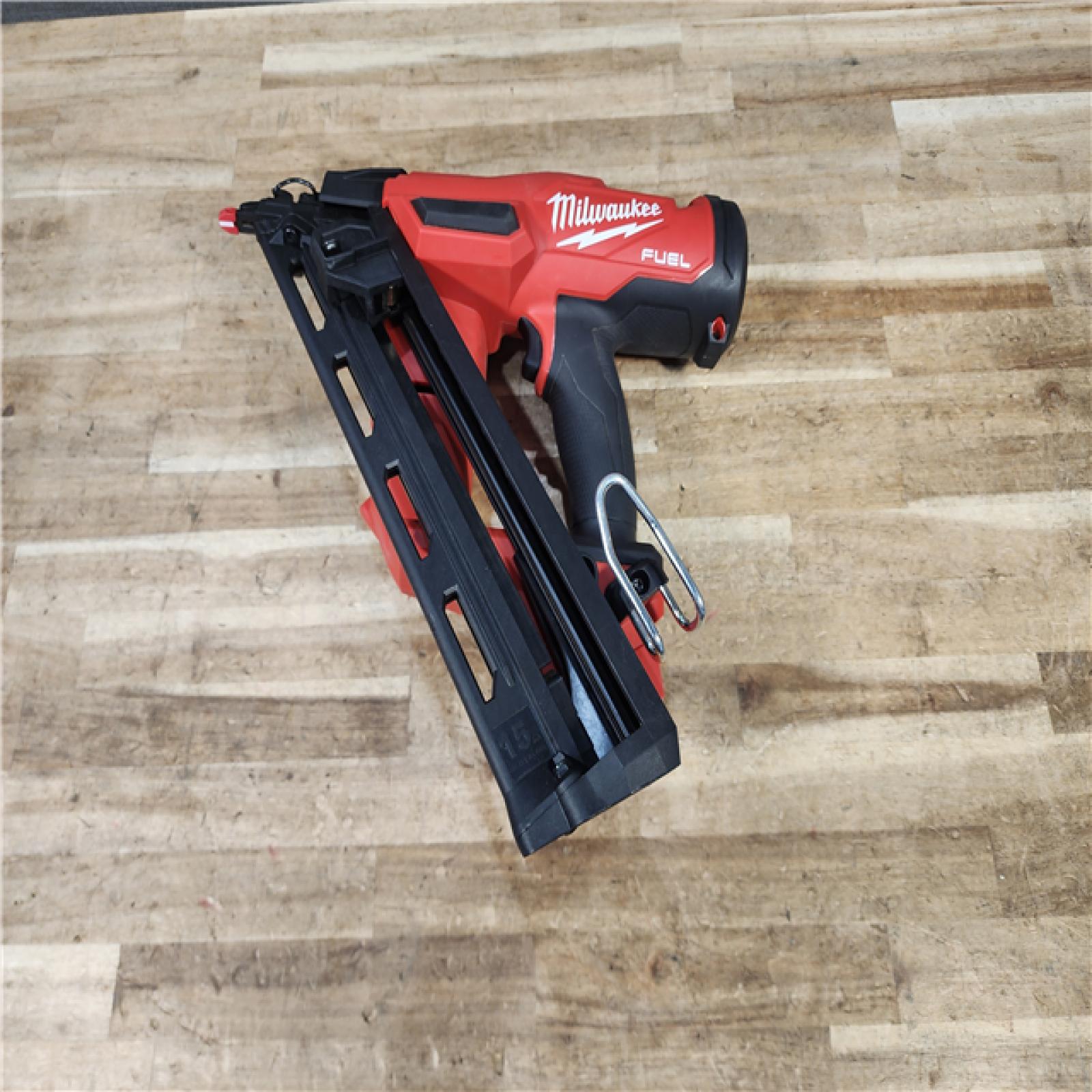 HOUSTON LOCATION - AS - IS Milwaukee FUEL 18-Volt Lithium-Ion Brushless Cordless Gen II 15-Gauge Angled Finish Nailer (Tool-Only)