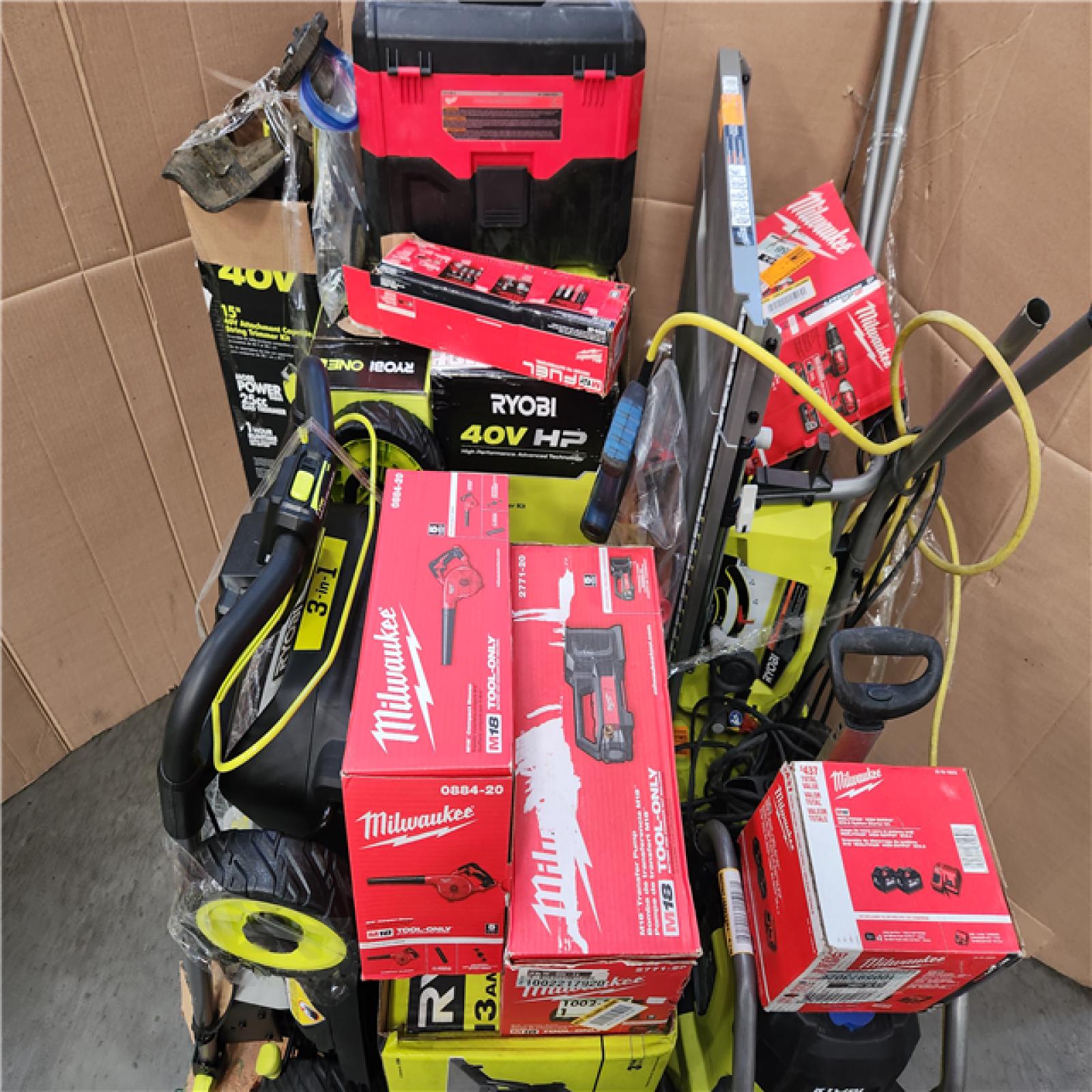 CALIFORNIA AS-IS TOOL PALLET