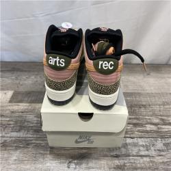 LIKE NEW Nike SB Dunk Low Pro QS Rust Pink and Rough Green SZ 12