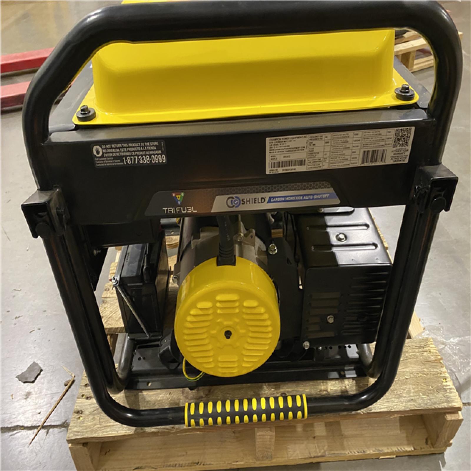 Dallas Location - As-Is Champion 201412 - 9200/11500W Tri Fuel Generator