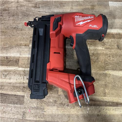 Houston Location AS-IS Milwaukee FUEL 18-Volt Lithium-Ion Brushless Cordless Gen II 18-Gauge Brad Nailer (Tool-Only)