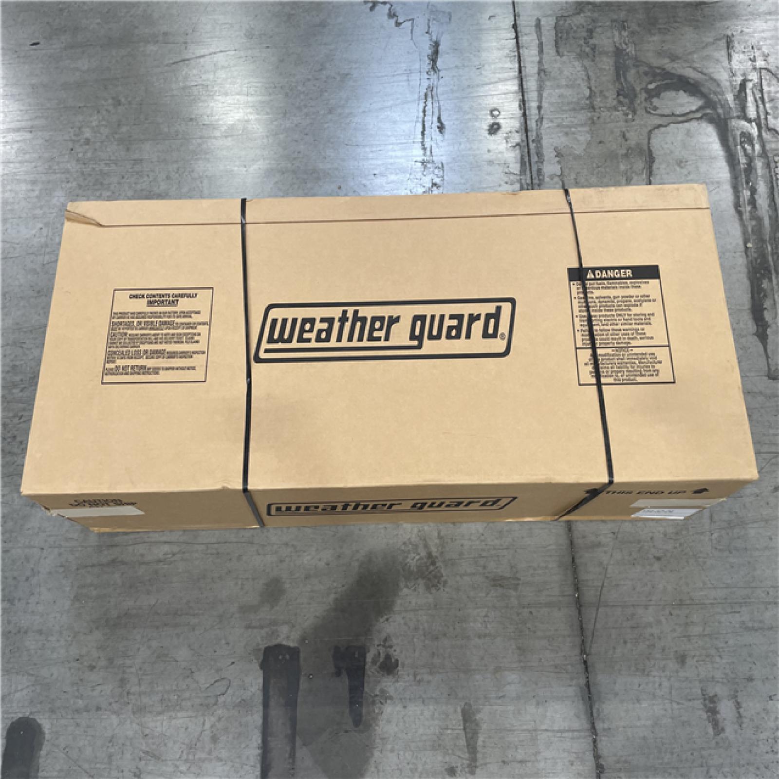 DALLAS LOCATION- WEATHER GUARD Truck Tool Box in Aluminum 6.4