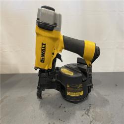 AS-IS - DeWalt Pneumatic 15-Degree Coil Corded Siding Nailer