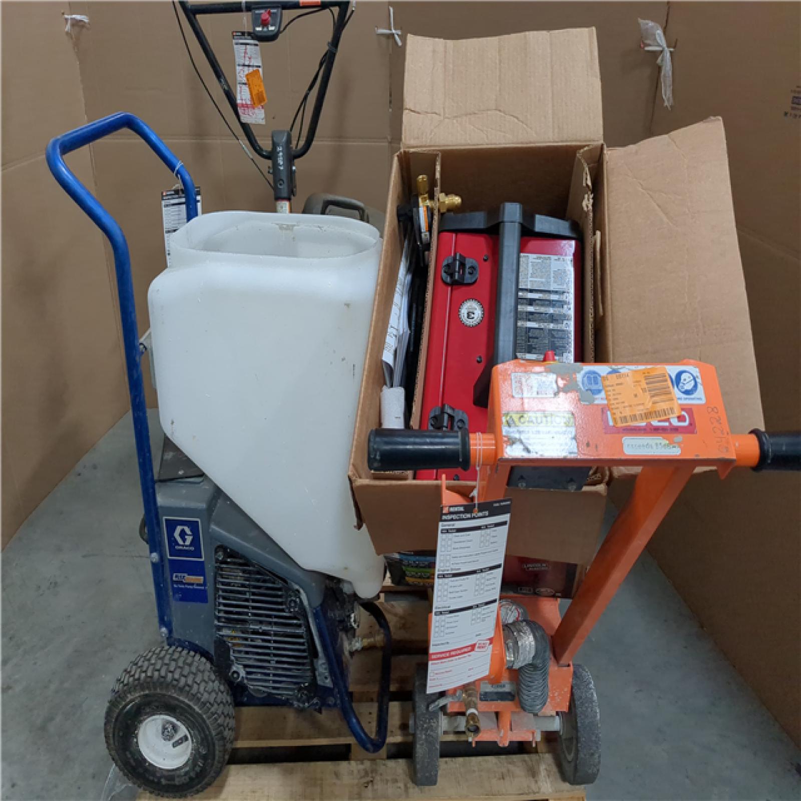 CALIFORNIA AS-IS OUTDOOR POWER EQUIPMENT