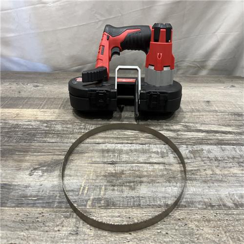 AS-IS Milwaukee 12V Lithium-Ion Cordless Sub-Compact Band Saw (Tool-Only)