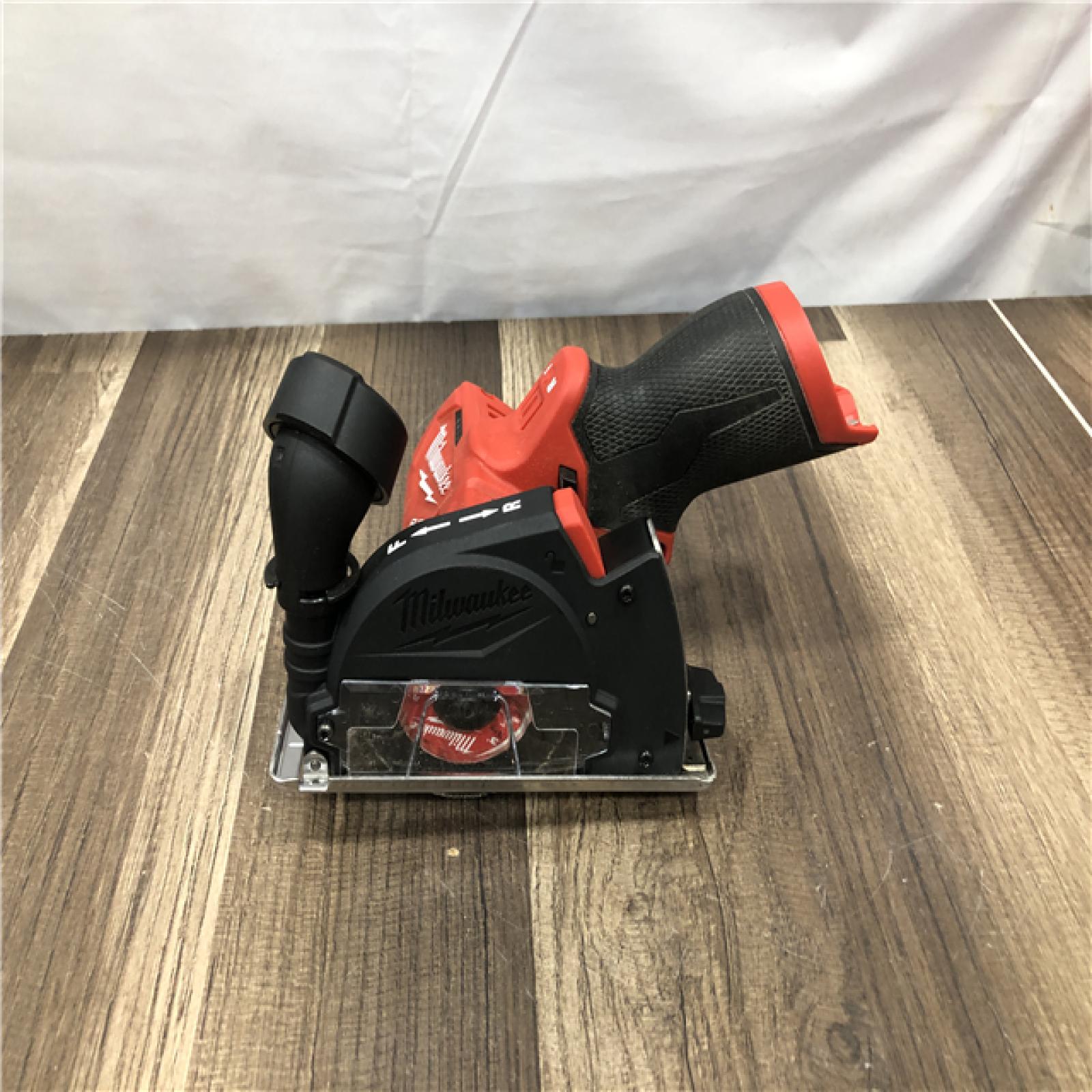 AS-IS Milwaukee  FUEL 12V Lithium-Ion Brushless Cordless 3 in. Cut Off Saw (Tool-Only)