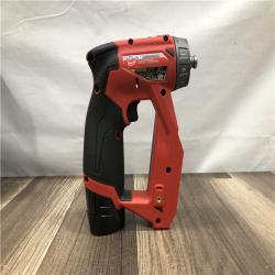 AS-IS Milwaukee  FUEL 12V Lithium-Ion Brushless Cordless 4-in-1 Installation 3/8 in. Drill Driver Kit