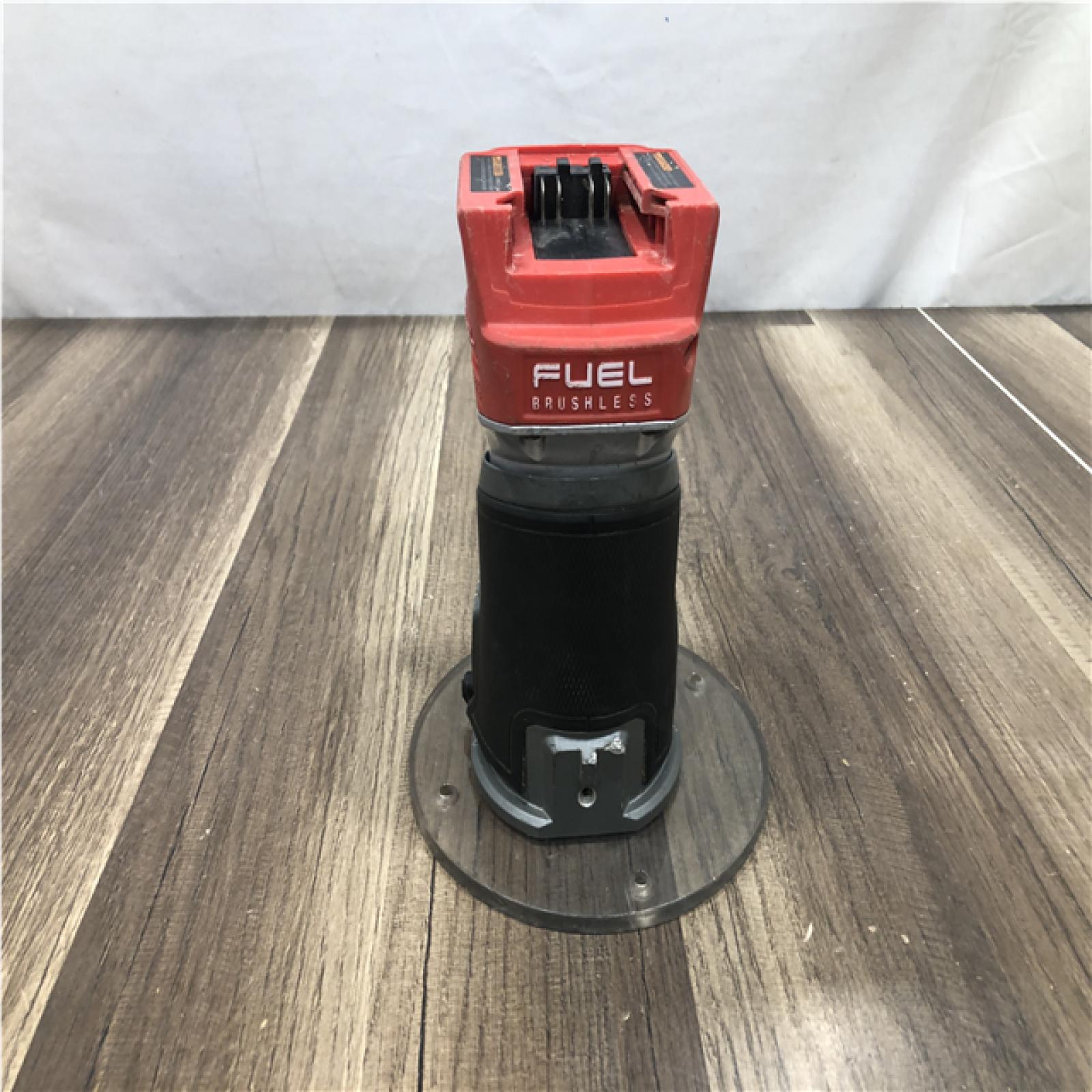 AS-IS Milwaukee FUEL 18V Lithium-Ion Brushless Cordless Compact Router (Tool-Only)