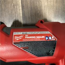 AS-IS Milwaukee FUEL 3-1/2 in. 18-Volt 30-Degree Lithium-Ion Brushless Cordless Framing Nailer (Tool-Only)