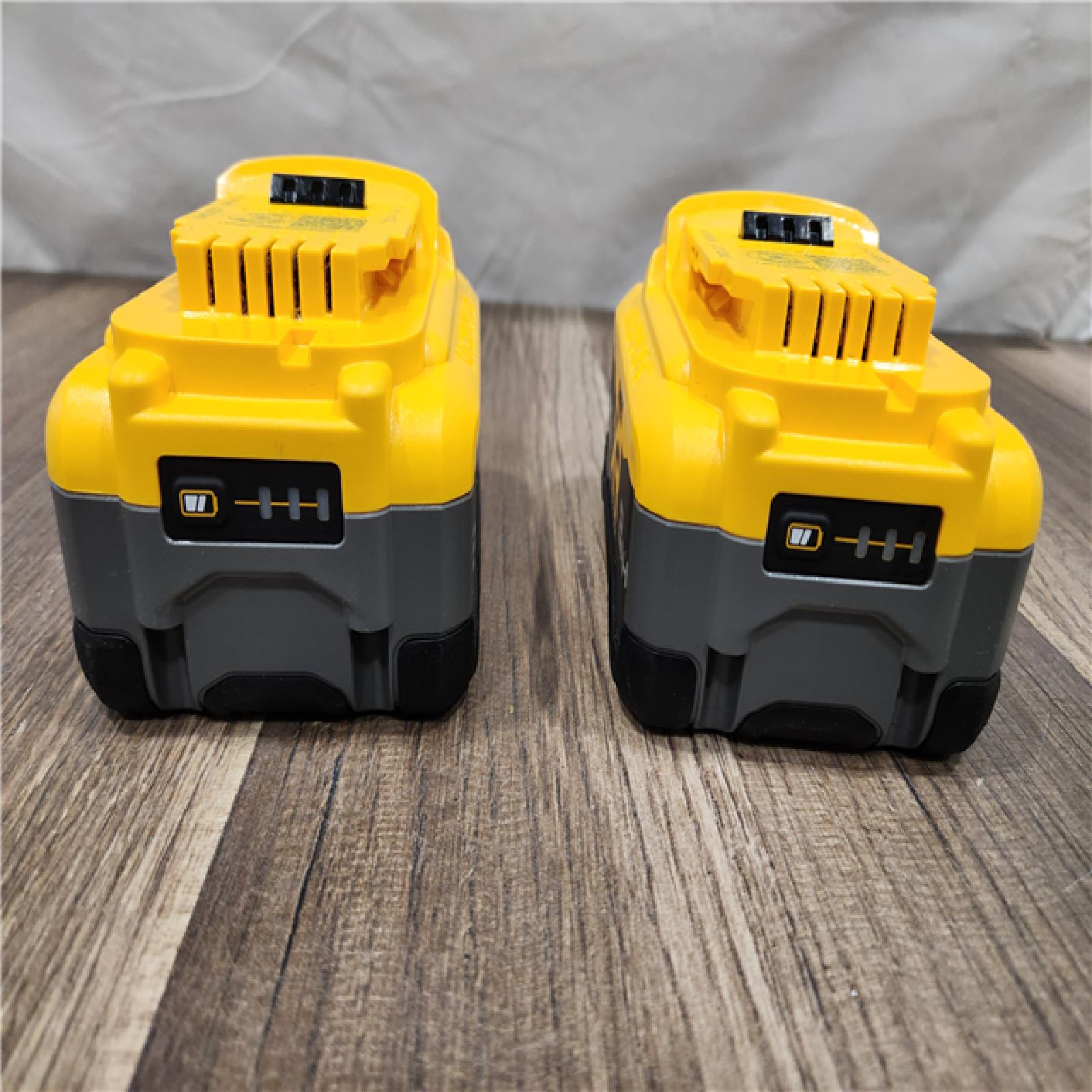 AS-IS DEWALT 20V MAX XR Lithium-Ion 8.0 Ah Battery Pack (2-Pack)