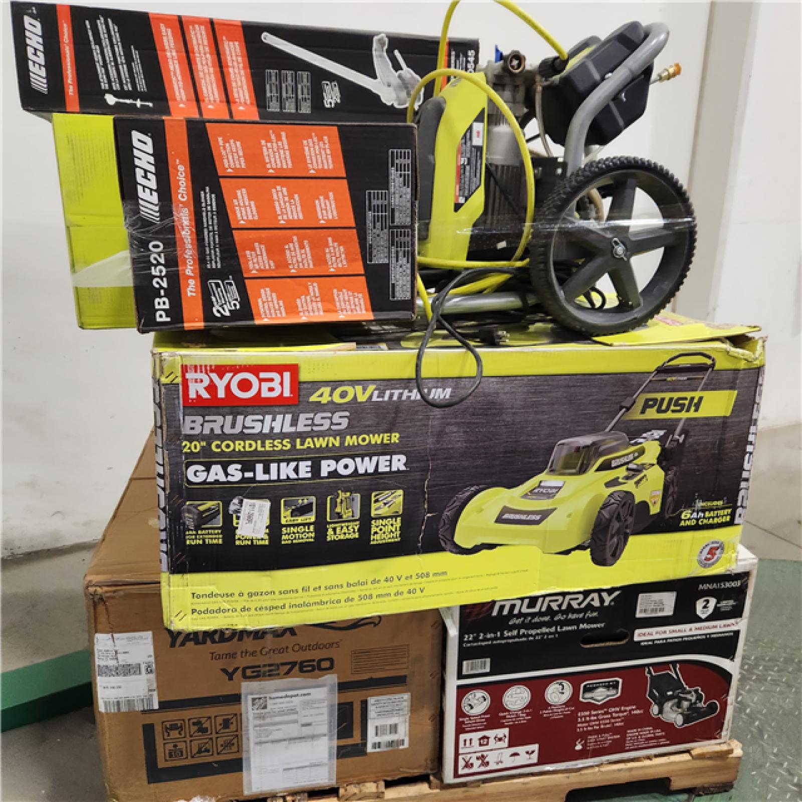 Dallas Location - As-Is Outdoor Power Equipment