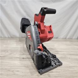 AS-IS Milwaukee FUEL 18V Lithium-Ion Cordless Brushless 6-1/2 in. Plunge Cut Track Saw (Tool-Only)