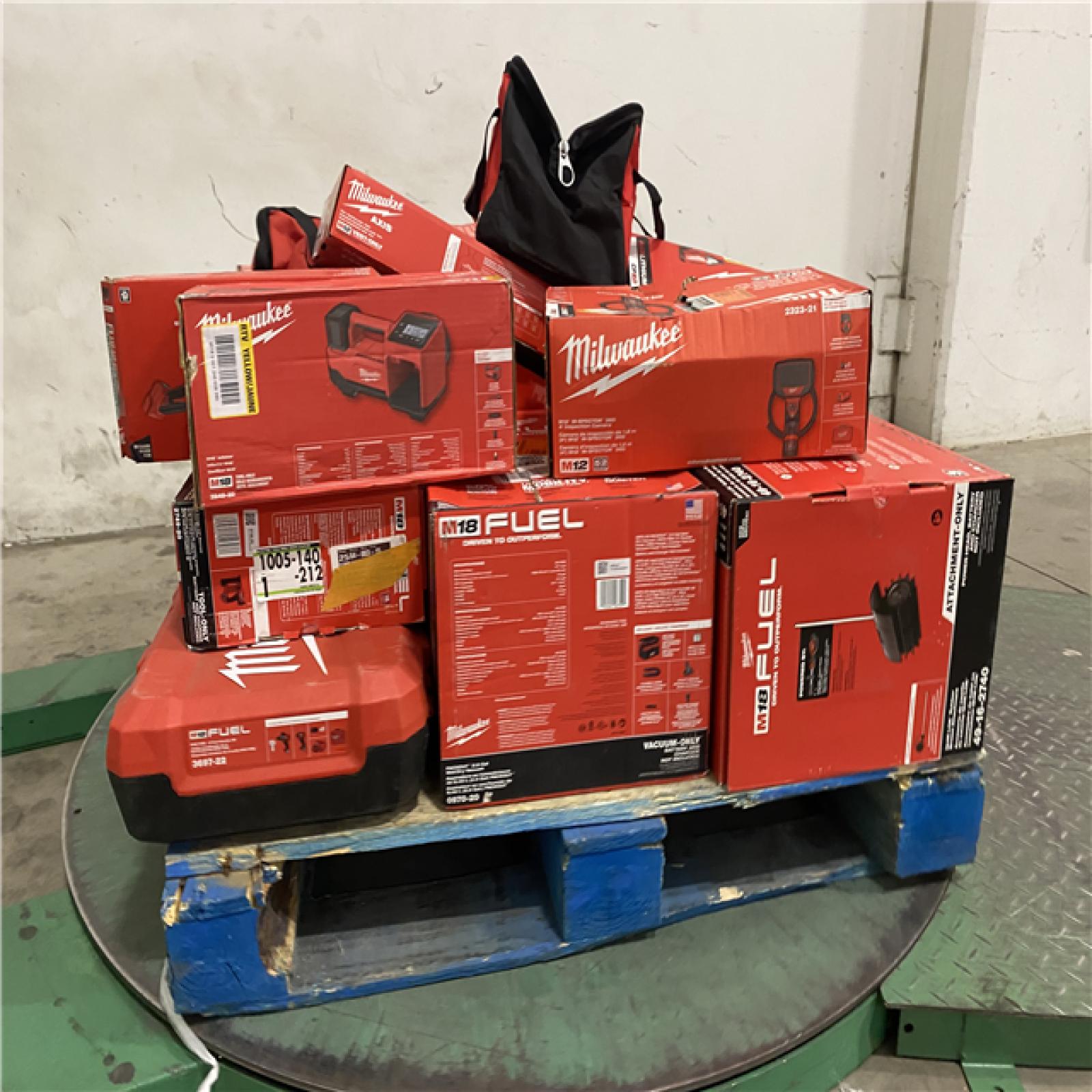 Dallas Location - As-Is MILWAUKEE Tool Pallet