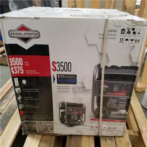California NEW Briggs & Stratton S3500 Portable Generator