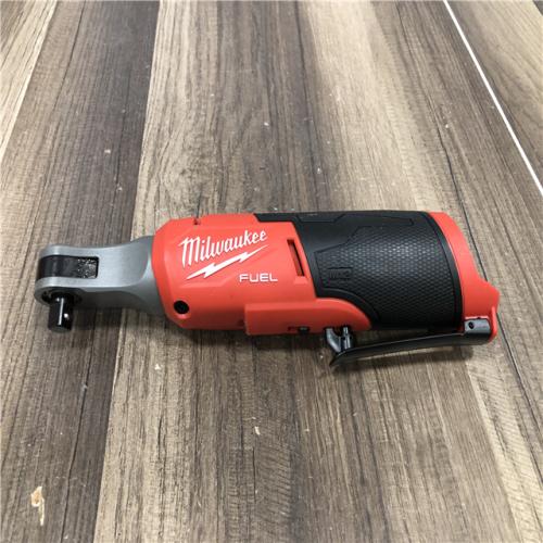 AS-IS Milwaukee FUEL 12-Volt Lithium-Ion Brushless Cordless High Speed 3/8 in. Ratchet (Tool-Only)