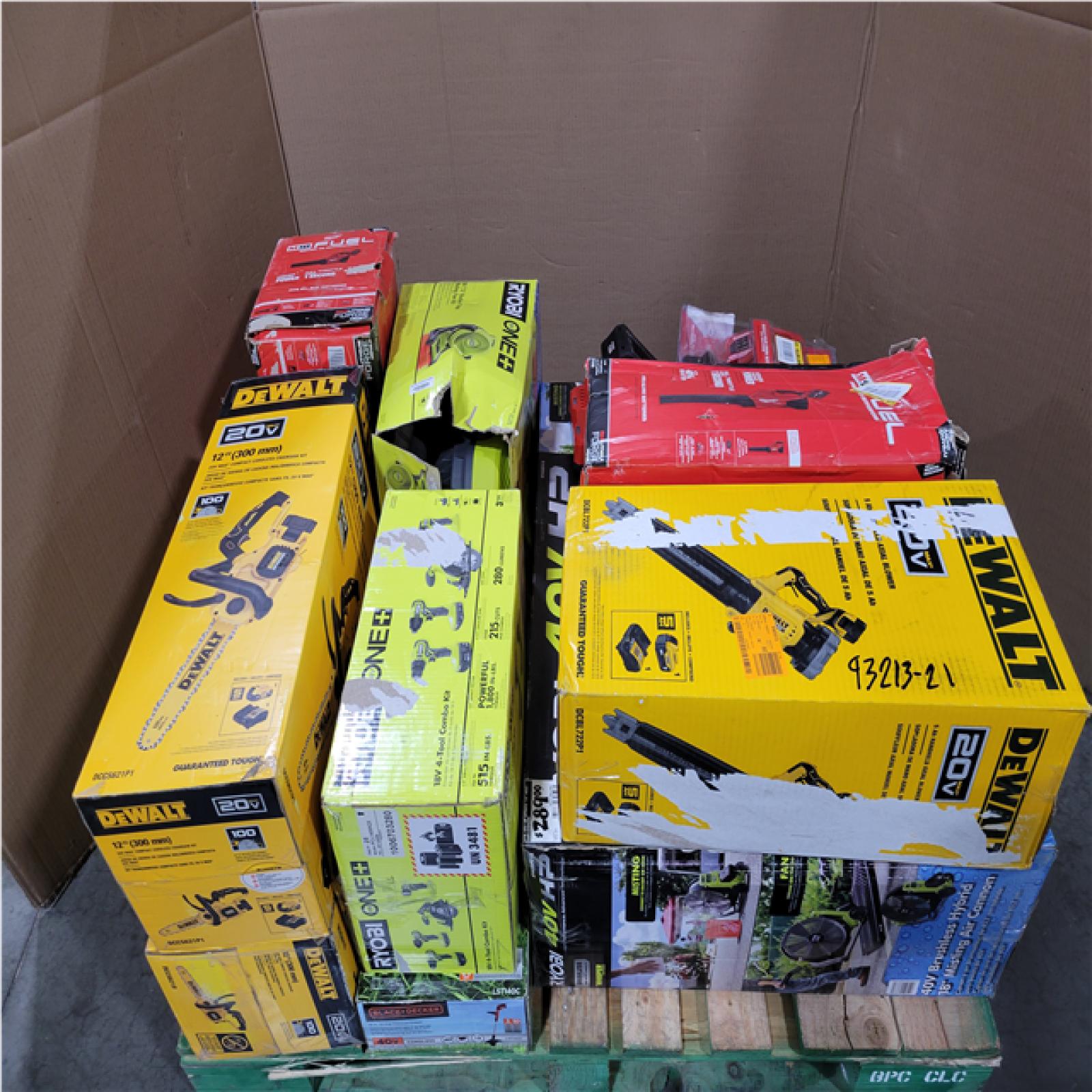 CALIFORNIA AS-IS TOOL PALLET