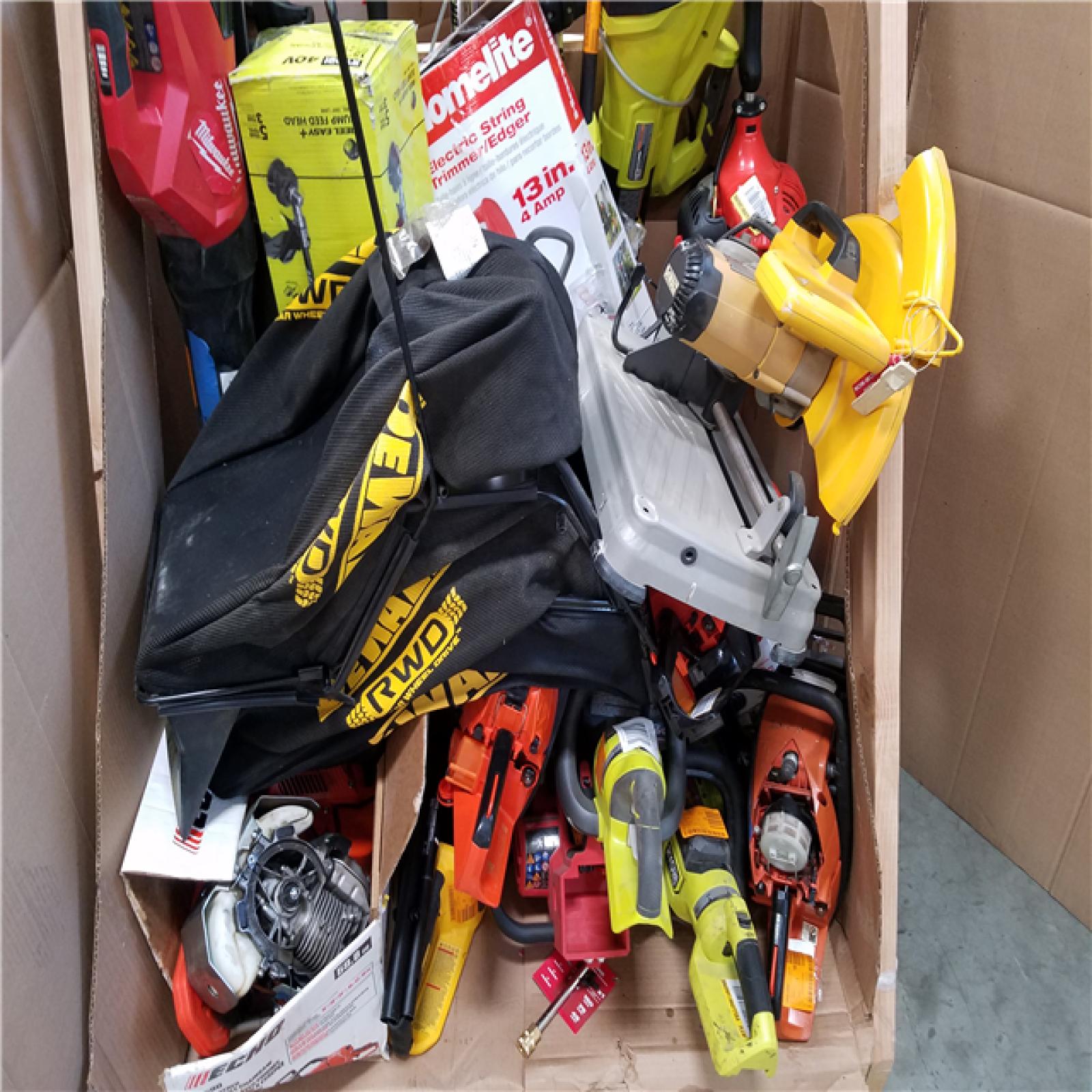 CALIFORNIA AS-IS OUTDOOR POWER EQUIPMENT