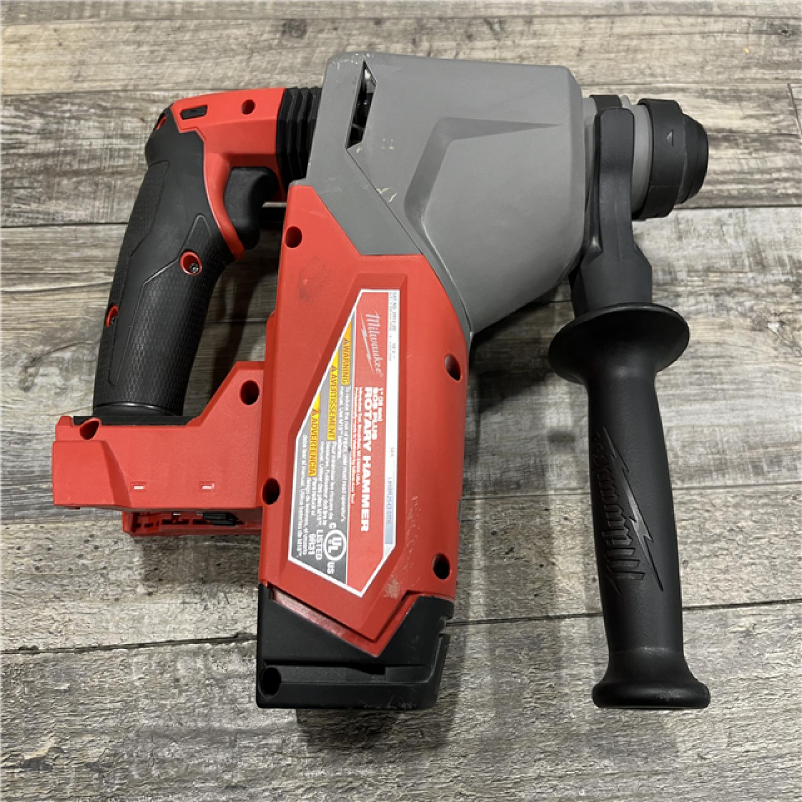 AS-IS Milwaukee FUEL 18V Lithium-Ion Brushless Cordless 1 in. SDS-Plus Rotary Hammer (Tool-Only)
