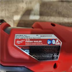 Houston Location AS-IS Milwaukee FUEL 18V Lithium-Ion Brushless Cordless Gen II 15-Gauge Angled Nailer (Tool-Only)