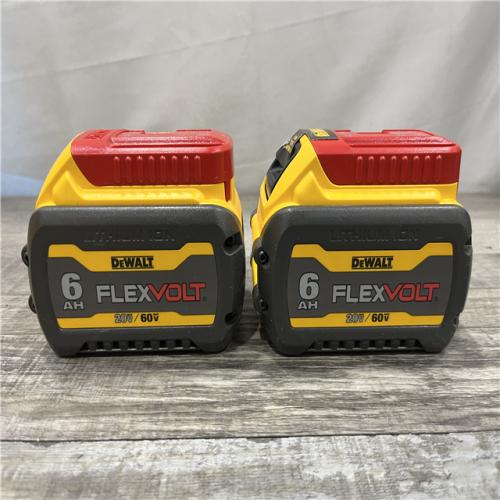 AS-IS DEWALT FLEXVOLT 20V/60V MAX Lithium-Ion 6.0Ah Battery Pack (2 Pack)