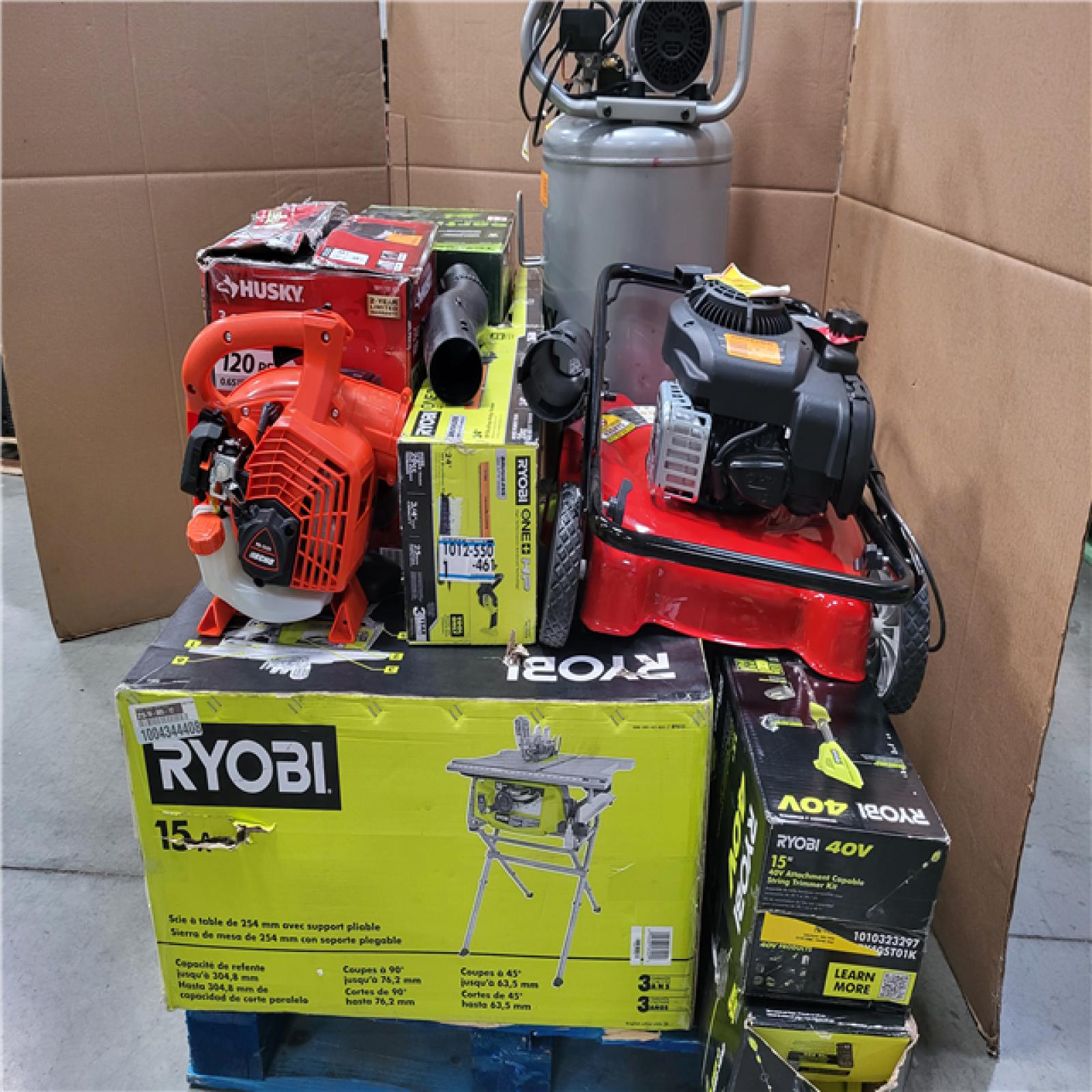 CALIFORNIA AS-IS OUTDOOR POWER EQUIPMENT