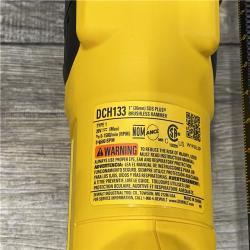 AS-IS DEWALT 20V MAX Cordless Brushless 1 in. SDS Plus D-Handle Concrete and Masonry Rotary Hammer (Tool Only)