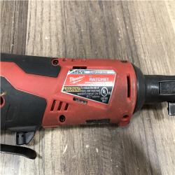 AS-IS Milwaukee 12V Lithium-Ion Cordless 3/8 in. Ratchet (Tool-Only)