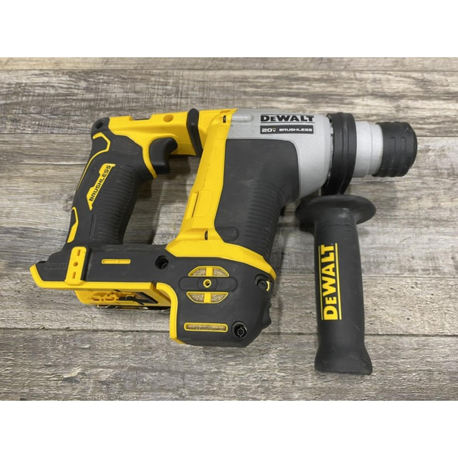AS-IS DEWALT ATOMIC 20V MAX Cordless Brushless Ultra-Compact 5/8 in. SDS Plus Hammer Drill (Tool Only)