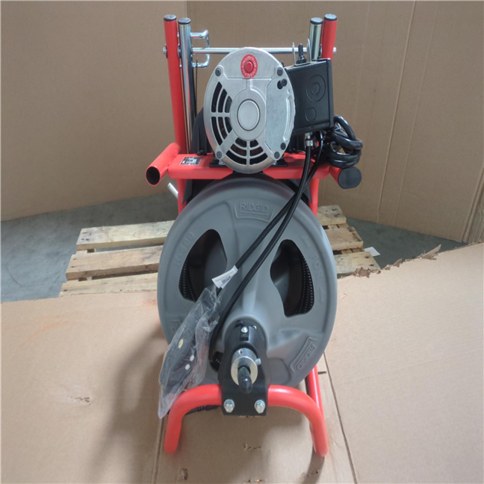CALIFORNIA AS-IS Rigid K-400 Drain Cleaning Machine