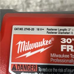 AS-IS Milwaukee FUEL 3-1/2 in. 18-Volt 30-Degree Lithium-Ion Brushless Cordless Framing Nailer (Tool-Only)