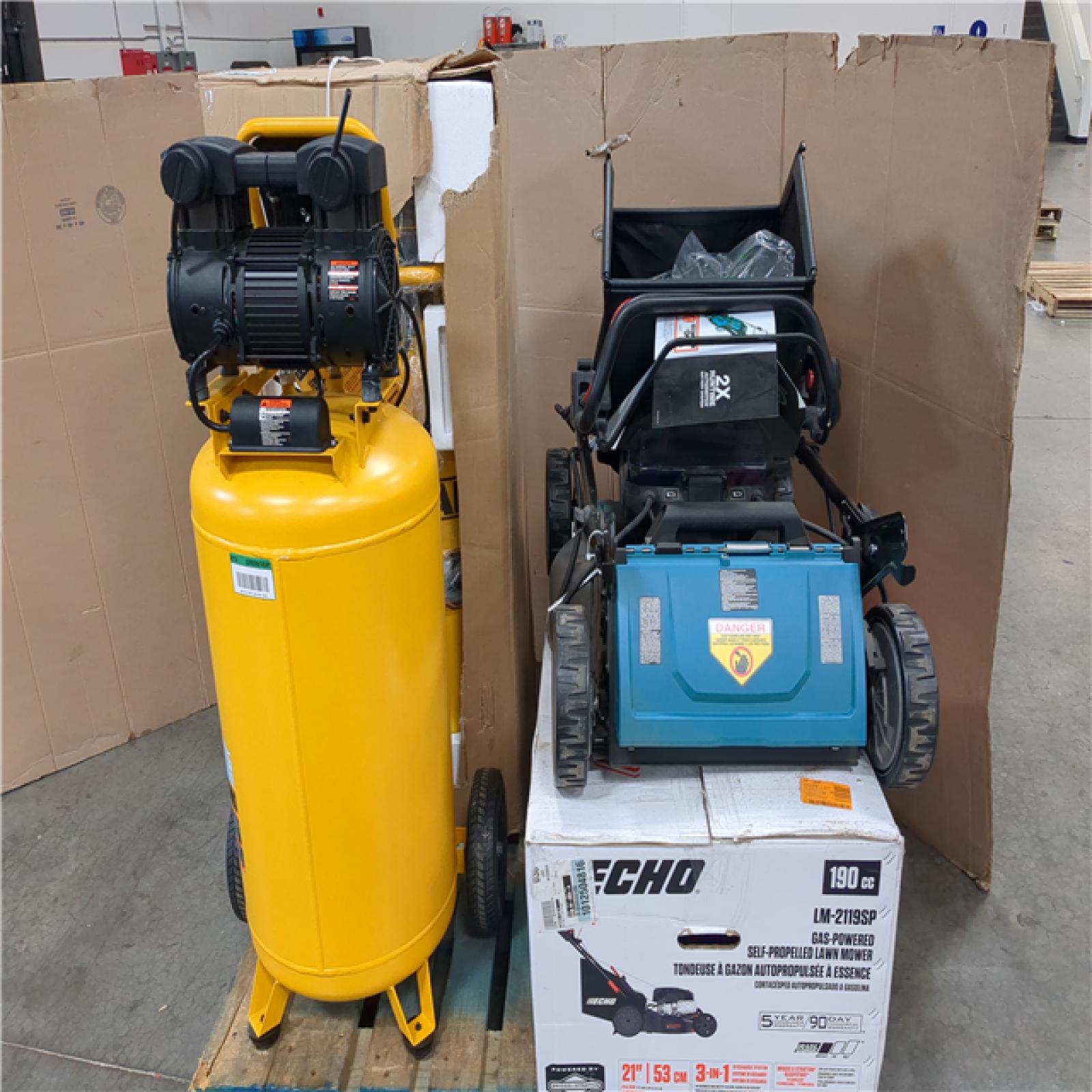 CALIFORNIA AS-IS OUTDOOR POWER EQUIPMENT