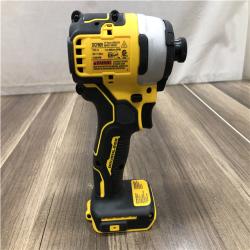 AS-IS DEWALT Atomic 20V Max Lithium-Ion Brushless Cordless Compact 1/4 in. Impact Driver Kit