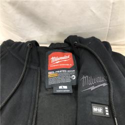 AS-IS Milwaukee 306B-21L 12V Heated Hoodie Kit Black (Large)