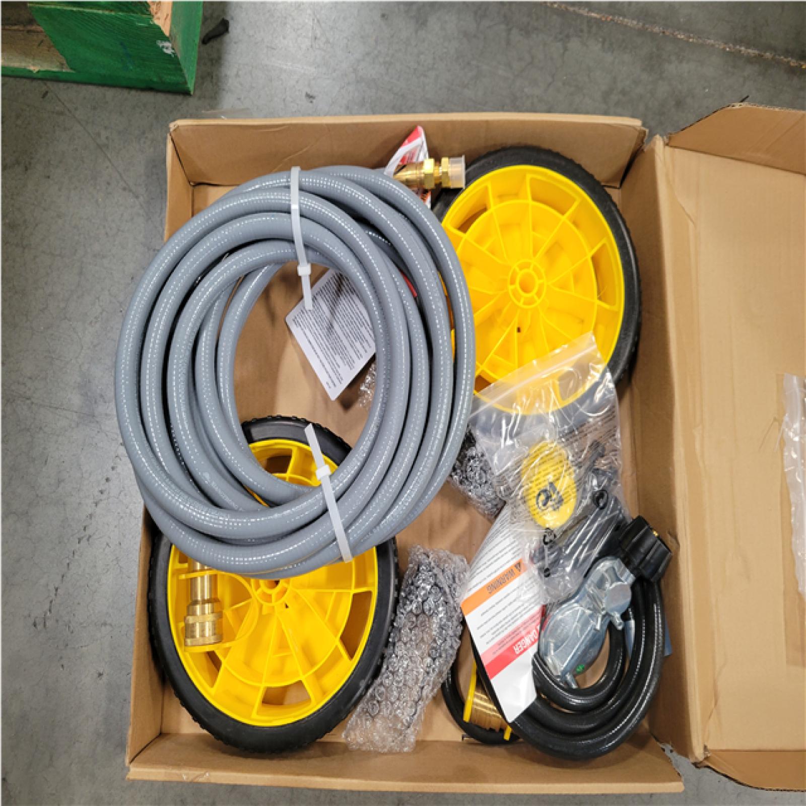 CALIFORNIA AS-IS CHAMPION TRI FUEL PORTABLE GENERATOR