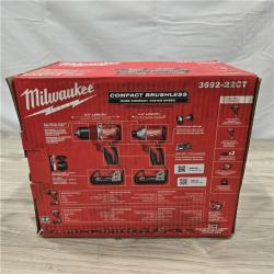 NEW! - Milwaukee M18 Compact Brushless 2-Tool Combo Kit