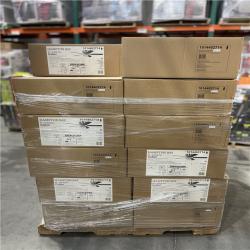DALLAS LOCATION - Hampton Bay Colton 52 in. Indoor Brushed Nickel Standard Flush Mount Ceiling Fan PALLET -(35 UNITS)