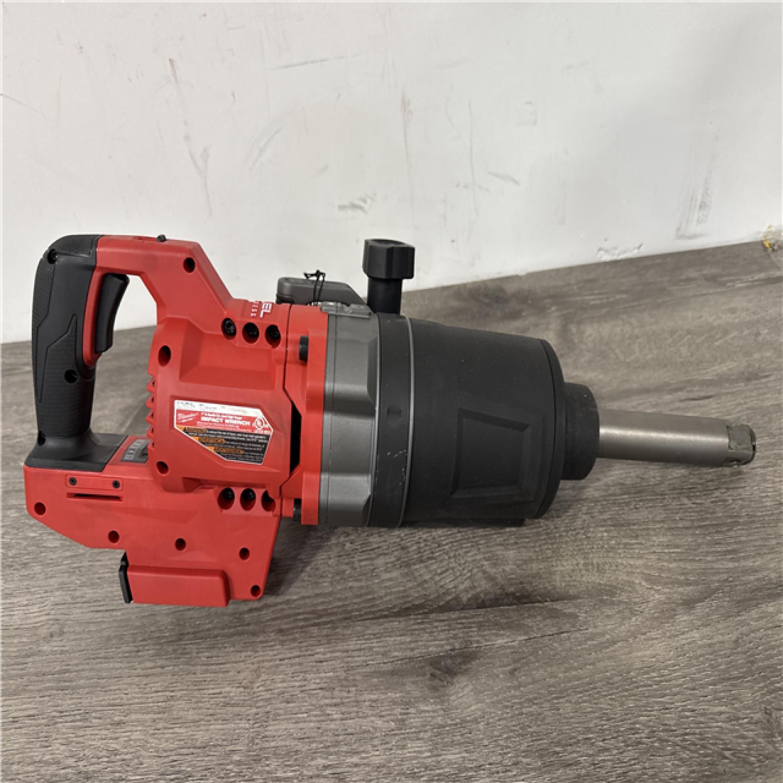 California AS-IS Milwaukee 1 D-Handle Ext. Anvil High Torque Impact Wrench  Includes (2) Batteries  Charger & Bag