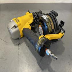 AS-IS - DeWalt 1-3/4 in. 15 Degree Pneumatic Coil Roofing Nailer