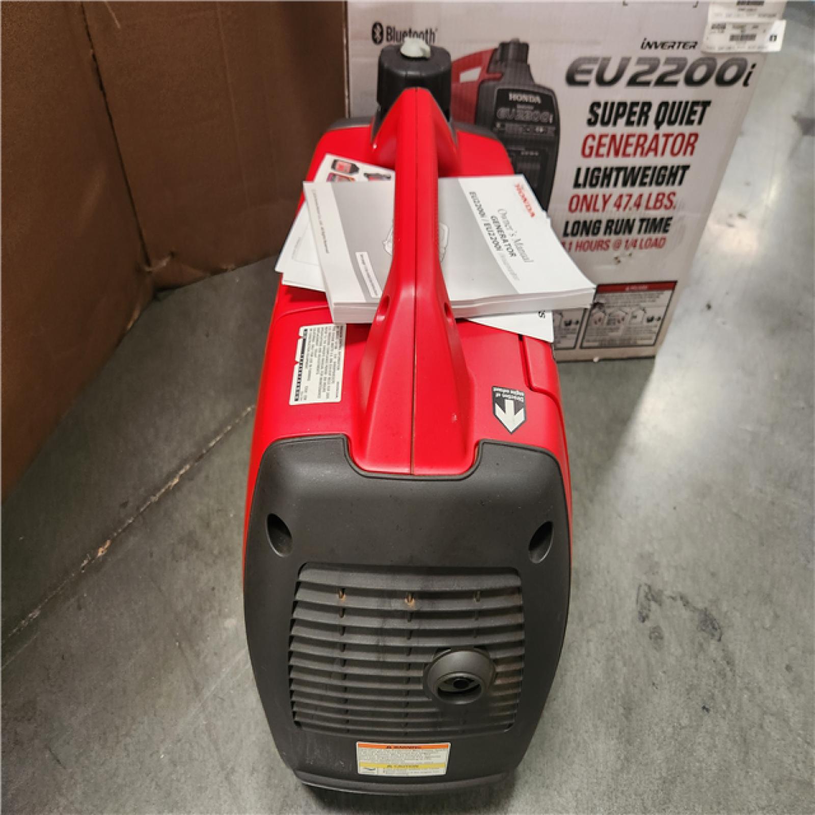 CALIFORNIA AS-IS HONDA EU2200 PORTABLE INVERTER GENERATOR