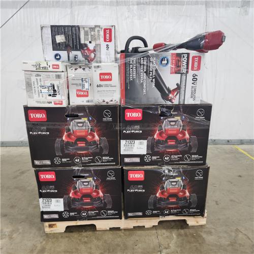 Houston Location - AS-IS Toro Lawn Equipment Pallet (New)