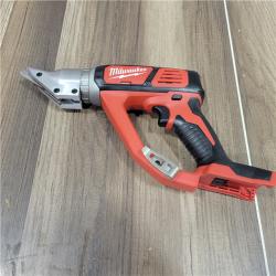 AS-IS Milwaukee M18 18-volt Lithium-ion Cordless 18-gauge Double Cut Metal Shear  Bare Tool